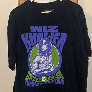 DEADSTOCKED Wiz Khalifa The Dazed & Blazed Tour T-shirt